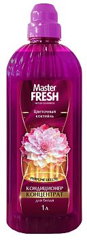 Кондиционер (концентрат) для белья Master Fresh Perfume deluxe "Цветочный коктейль" 1л 1/9