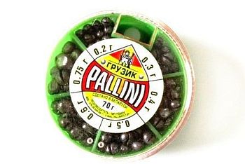 Грузило набор мягкий 100гр.