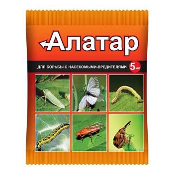 Алатар амп. 5мл (колорад,тля,совка,белокр,листовертк,медяниц) Ваш Хоз. 150 шт.