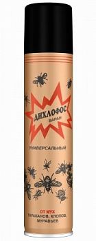 Дихлофос Сибиар "Варан" 180мл Универсальный Золотистый 24шт 04.217.12