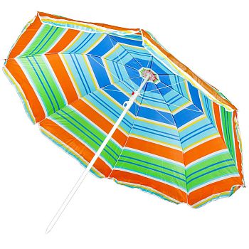 Зонт пляжный 200см с наклоном 8спиц мет-л, LG25