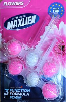 Блок освежитель д/унитаза SVO МАКСИДЖЕН ECO FLOVER 2*48г 1/80