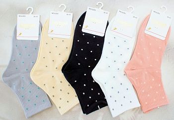 Носки Ж. Х.Б. Байвей 6203-5 горох 10/600 *М