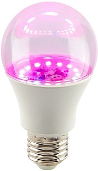 Лампа для растений (светильник) 15W ЛОН-A60-15-E27 фито красн-син