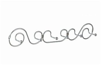 Вешалка мет 6 крючков  арт 1452