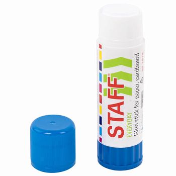 Клей-карандаш 36г STAFF "EVERYDAY", 36 г, 12шт  220376