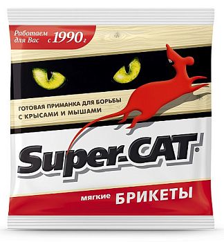 Super-cat мягкий брикет 100гр Август