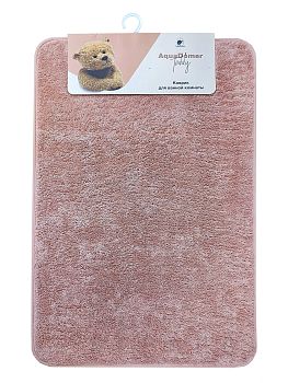 Коврик для ванной 50*80см AQUADOMER Teddy Pink 1/50 M05 Коврик для ванной 50*80см AQUADOMER Teddy Pink 1/50 M05