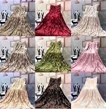 Покрывало мех двухсторонее 220*240 Евро 1/40