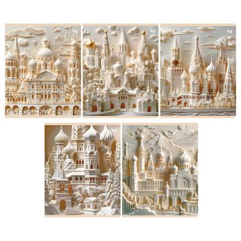 Тетрадь 80л КЛЕТ BG "Paper art" мат. лам. выб. лак  Т5ск80_лм_вл 08555