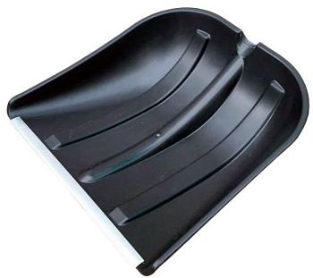 Лопата снег Памир 410*420мм с аллюм.планкой по 10 шт,